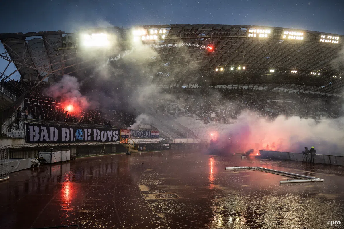Onrust in Kroatië: 57 aanhoudingen na clash tussen fans van Hajduk Split en Ajax